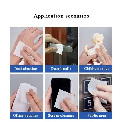 Screen Protector Optical Disposable Cleaning Disinfecting Wet Dry Wipes for Mobile Phone Glasses Lens Cleaner Wipes