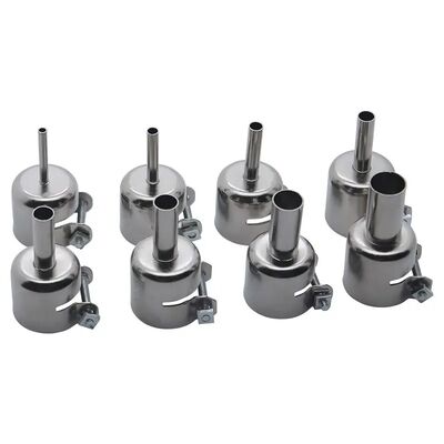 Professional Universal Heat Gun Nozzle Kit Hot Selling 12pc Push Fit Accessories 850 852 952 for Welding Removal
