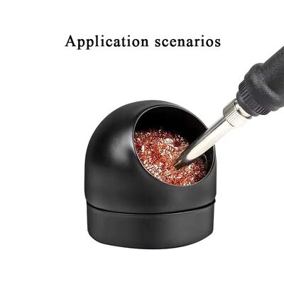 DIY Soldering Iron Tip Cleaner with Ball Welding Mesh Filter Steel Ball Tin Remover Stand Customizable OEM & ODM Support