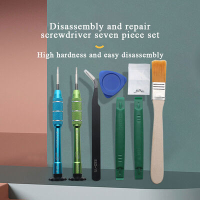 Switch Screwdriver Crowbar Brush Tweezers Opening Tool Kit for NS Joycon Oled 3ds Pro Game Console Repair Tool Screw Driver Set