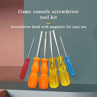 High Quality Precision Mini Screwdriver Security Game Bits Set Game Screwdriver Set Tool for NGC SFC MD N64 NES SNES GBA