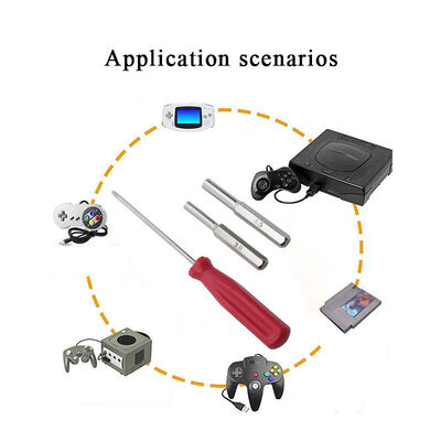 China Dotop Steel Set 3PCS Gamebit Drill Bits 3.8mm 4.5mm Slim Console Security Screwdriver for Nintendo NES SNES N64