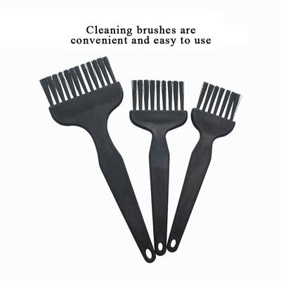 Black Anti Static Portable Nylon Brushes Electronic Computer Cleaning Tools 8 In1 ESD PCB Cleaning Brush Kit Set for Keyboard