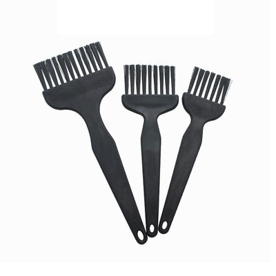 Black Anti Static Portable Nylon Brushes Electronic Computer Cleaning Tools 8 In1 ESD PCB Cleaning Brush Kit Set for Keyboard