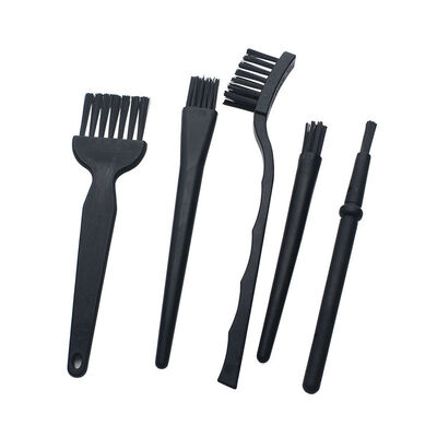6pcs Multi Size Portable Keyboard Cleaning Brushes Kit With Anti Static Tweezers Handle Cleaning Brush Small Gaps Computers