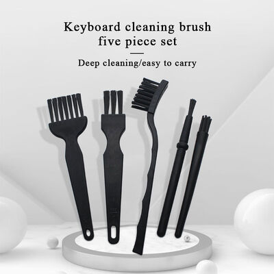 Portable Cleaning Antistatic Conductive ESD Nylon Brush Cleaning Keyboard Brush Kit ESD Anti Static Computer Brushes Set