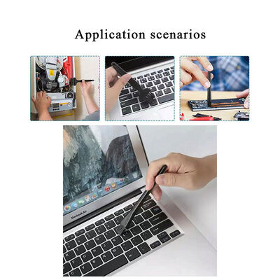 Small Portable Plastic Handle Nylon Anti Static Bristle Brushes Computer Keyboard Safe Cleaning Brush Kit Tools