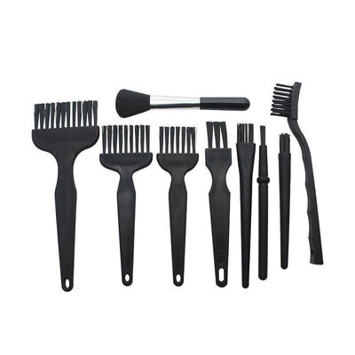 Small Portable Plastic Handle Nylon Anti Static Bristle Brushes Computer Keyboard Safe Cleaning Brush Kit Tools