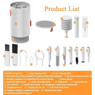 20 in 1 Upgrade Electronics Cleaning Tool Laptop Screen Keyboard Cleaner Kit for Tablet, Computer, PC Monitor,TV Camera Lens