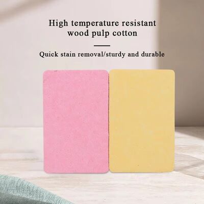 Multicolor Compressed Dish Wash Cellulose Sponge Eco Friendly Biodegradable Kitchen Dishes Washing Cleaning for Sponges