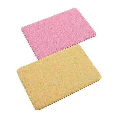 Multicolor Compressed Dish Wash Cellulose Sponge Eco Friendly Biodegradable Kitchen Dishes Washing Cleaning for Sponges