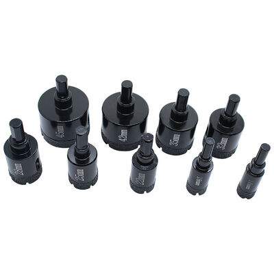 Dia 6-60mm  Golden Brazed Diamond Drill Bit Hole Saw Drilling Bit for Granite Marble Ceramic Tile Glass