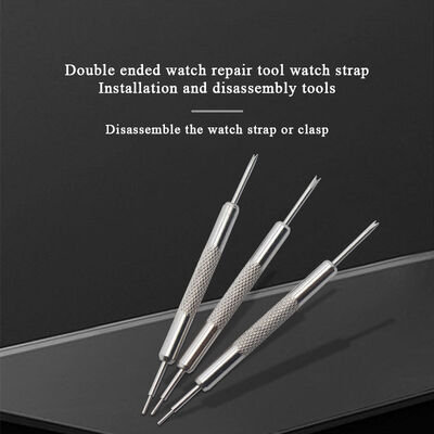 Stainless Steel Watch Repair Tool Double Headed Ear Batch Spring bar Remover Link Tool Watch Strap Removal Tool