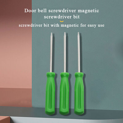 Doorbell Ring T6 Torx Tamper Star Head Hexagonal Hole Screwdriver for Security Screw Driver Small Magnetic Screwdriver