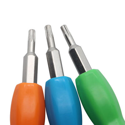 Household Durable Exchangeable Portable Double End Bit T6 T15H Torx Ring Doorbell Magnetic Screwdriver Door Bell for Repair