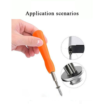 Doorbell Magnetic Screwdriver With 2Pcs Precision Double Head T6 T15 Torx Bit for Battery Change Fit Ring Doorbell Repair