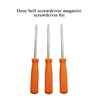 Doorbell T15H Security Tamper Proof Screwdriver Tee Ring Doorbell Torx Screwdriver With Hole Magnetic Screw Bit Driver