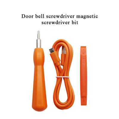 Household Double End Screwdriver Head Bit for Mini Torx T6 Magnetic Screwdriver for Ring Doorbell Battery Change Repair