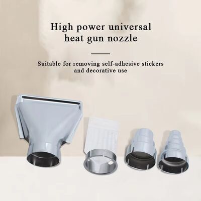 Hot Air Gun Hand Held Universal Special Nozzle Flat Three Section Five Section for Heat Soldering Gun Welding Nozzles Kit