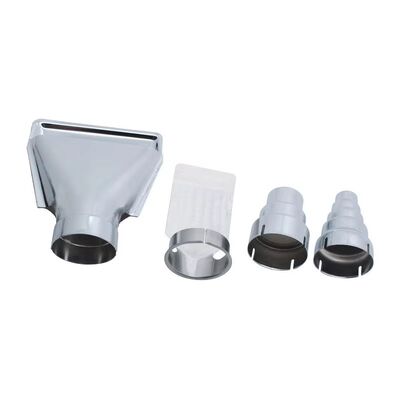 Hot Air Gun Hand Held Universal Special Nozzle Flat Three Section Five Section for Heat Soldering Gun Welding Nozzles Kit