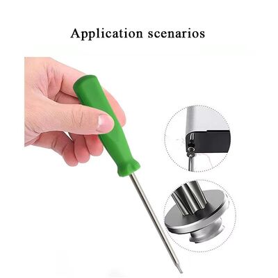Doorbell Ring Cable T6 Torx Tamper Star Head Hexagonal Hole Screwdriver for Security Screw Driver Small Magnetic Screwdriver