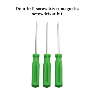 Doorbell Ring Cable T6 Torx Tamper Star Head Hexagonal Hole Screwdriver for Security Screw Driver Small Magnetic Screwdriver