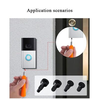 Ring Doorbell Screws, Replacement Security Screws Compatible With Video Doorbell 2 and Pro,Video Doorbell 3and Pro(16pcs)