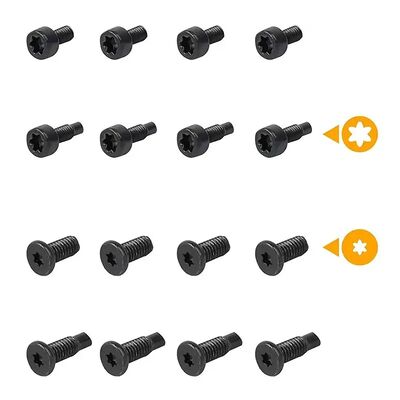 Ring Doorbell Screws, Replacement Security Screws Compatible With Video Doorbell 2 and Pro,Video Doorbell 3and Pro(16pcs)