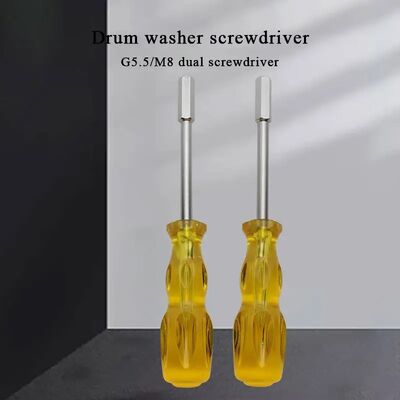 Factory Direct Sale G5.5 Security Magnetic Screwdriver Set M8 Hex H8 Bits Drum Washer Repair Tools Precision Double Purpose