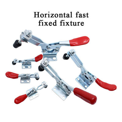 201B Toggle Clamp Hand Tool Horizontal Quick Release Heavy Duty Toggle Clamp Tool Welding Clamp